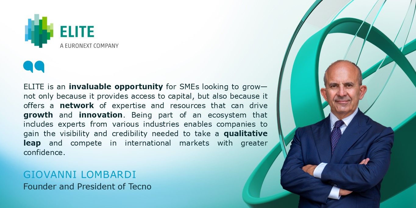 Elite - Intervista a Giovanni Lombardi, Presidente di Tecno Capital